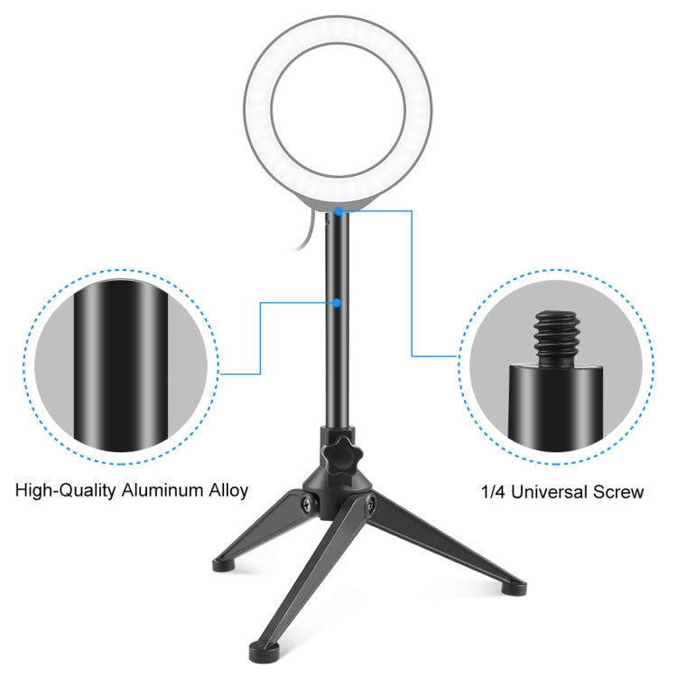 PULUZ verstellbares Desktop-Stativ Selfie-Stick-Halterung, Stativständer