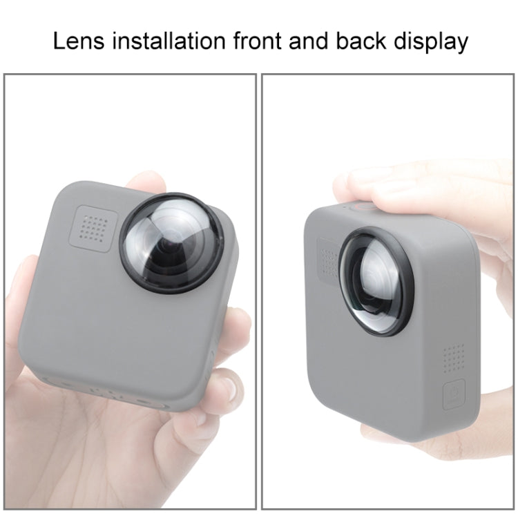 2 STK. PULUZ Schutz-Objektivabdeckung aus Acryl für GoPro Max, Objektivabdeckung