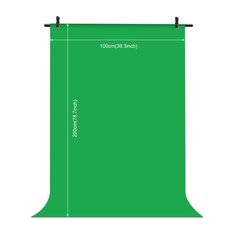 PULUZ 1x2m T-Shape Photo Studio Background Support Stand Backdrop Crossbar Bracket Kit with Clips, 1 x 2m Bracket Kit