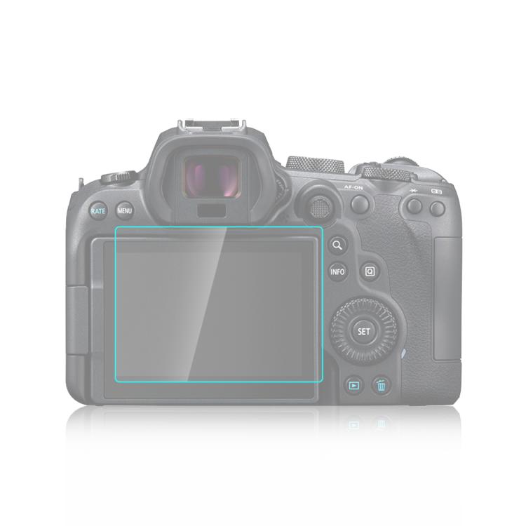 PULUZ 2.5D 9H Hartglas-Schutzfolie für Canon EOS R6, Für Canon EOS R6