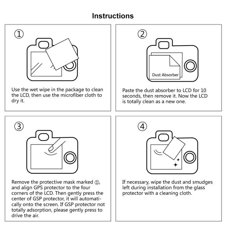 PULUZ 2.5D 9H Tempered Glass Film for Sony Alpha 7 IV / A7 IV / ILCE-7M4 / A7M4, For Sony Alpha 7 IV