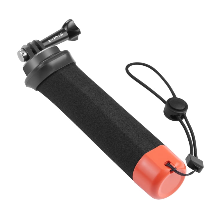 PULUZ Schwimmender Schaumstoff-Handgriff, Auftriebsstange mit Handschlaufe und Schnellverschlussbasis für GoPro, Insta360, DJI und andere Action-Kameras, Schwimmender Schaumstoff-Handgriff