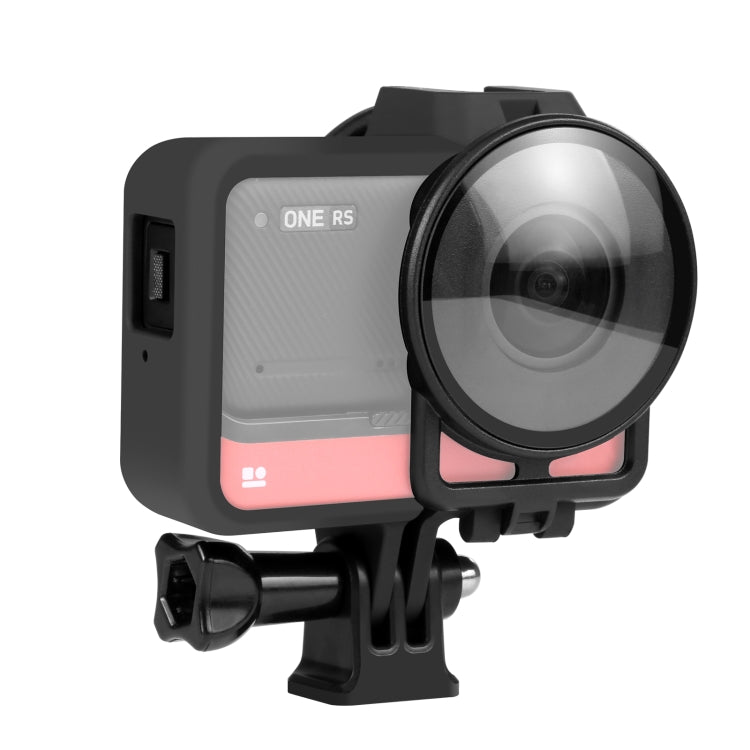PULUZ Kunststoffrahmengehäuse mit Objektivschutz für Insta360 One RS 360 Edition, Für Insta360 One RS 360 Edition Rahmengehäuse mit Objektivschutz
