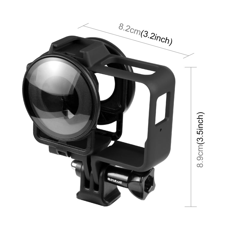 PULUZ Kunststoffrahmengehäuse mit Objektivschutz für Insta360 One RS 360 Edition, Für Insta360 One RS 360 Edition Rahmengehäuse mit Objektivschutz
