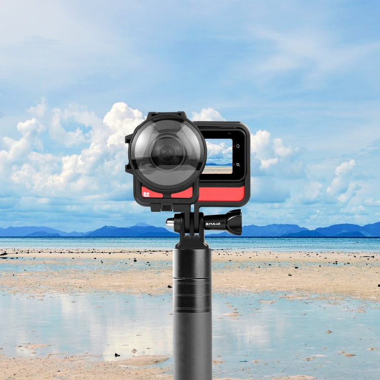 PULUZ Kunststoffrahmengehäuse mit Objektivschutz für Insta360 One RS 360 Edition, Für Insta360 One RS 360 Edition Rahmengehäuse mit Objektivschutz