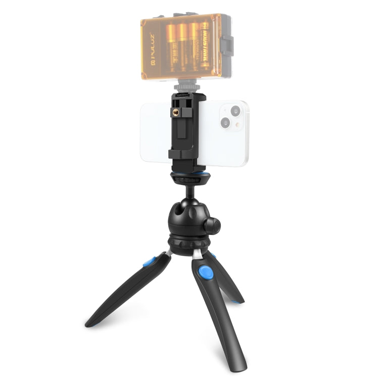 PULUZ Mini-VLOG-Live-Stabilisator-Stativ mit Handyhalterung für Smartphones, Mini-VLOG-Live-Stabilisator (Blau), Mini-VLOG-Live-Stabilisator (Rot)