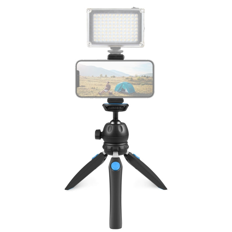 PULUZ Mini-VLOG-Live-Stabilisator-Stativ mit Handyhalterung für Smartphones, Mini-VLOG-Live-Stabilisator (Blau), Mini-VLOG-Live-Stabilisator (Rot)