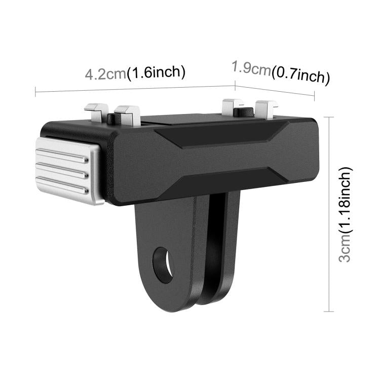 For Insta360 X5 / Ace / Ace Pro PULUZ Magnetic Quick Release Base Mount