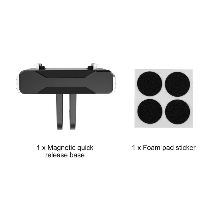 For Insta360 X5 / Ace / Ace Pro PULUZ Magnetic Quick Release Base Mount