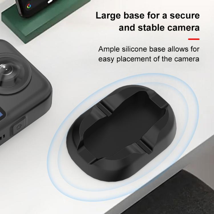 For DJI Osmo 360 PULUZ Car Silicone Base Stand, For DJI Osmo 360 Car Silicone Base