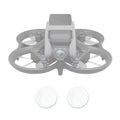Für DJI Avata PULUZ 2 Stück Drohnen-Objektiv-Schutzfolie aus gehärtetem Glas, für DJI Avata