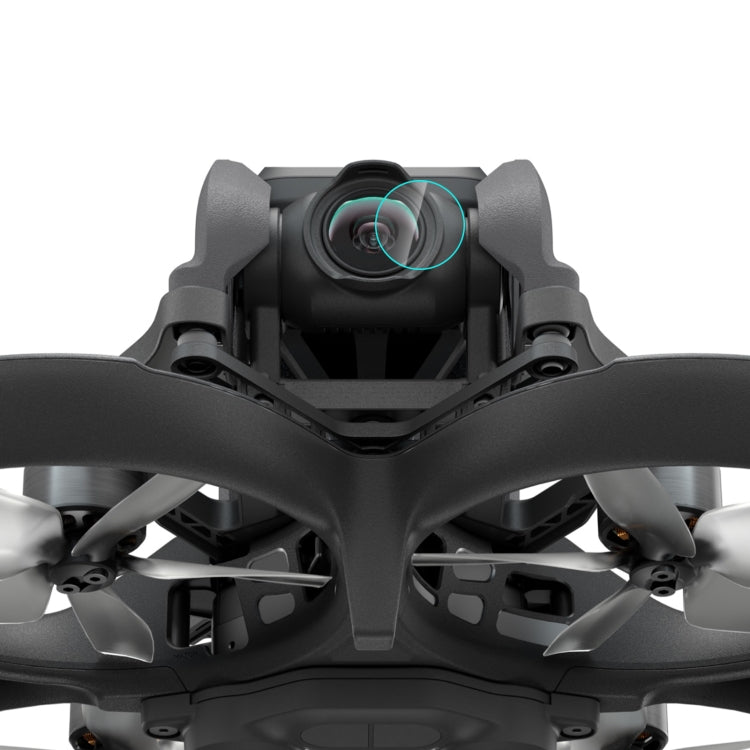 Für DJI Avata PULUZ 2 Stück Drohnen-Objektiv-Schutzfolie aus gehärtetem Glas, für DJI Avata