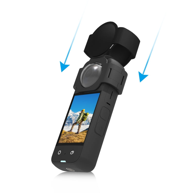 Für Insta360 X3 PULUZ Silikon-Objektiv-Gehäuse-Schutzhülle, Objektivschutz