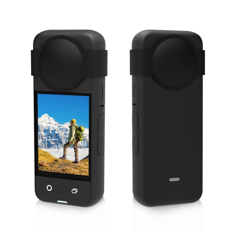 Für Insta360 X3 PULUZ Silikon-Objektiv-Gehäuse-Schutzhülle, Objektivschutz