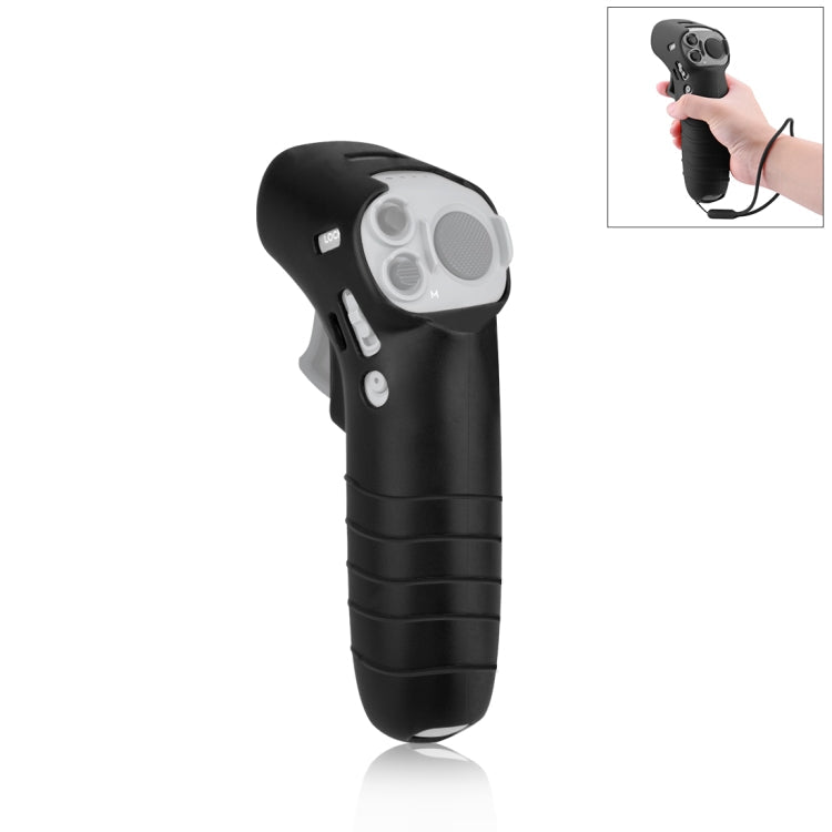 For DJI RC Motion 2 / DJI Avata / FPV Rocker PULUZ Silicone Protective Case(Black)