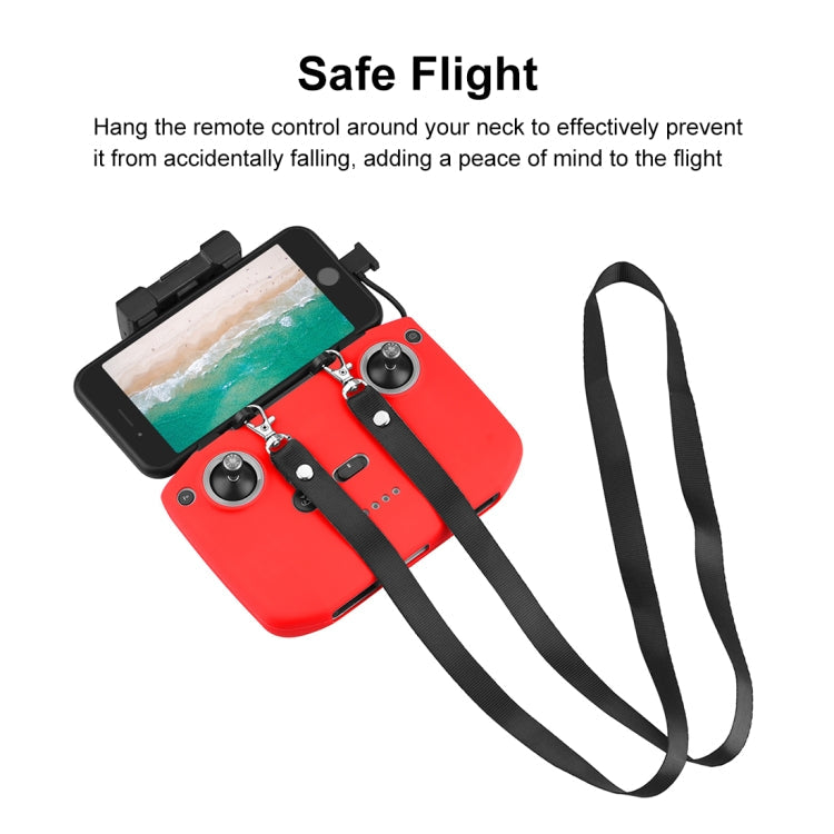 PULUZ Nylon-Doppelhaken-Anti-Verlust-Anti-Sturz-Nackengurt-Lanyard für DJI Mini 3 / 3 Pro / Mavic 3 / Air 2 / 2S Fernsteuerung