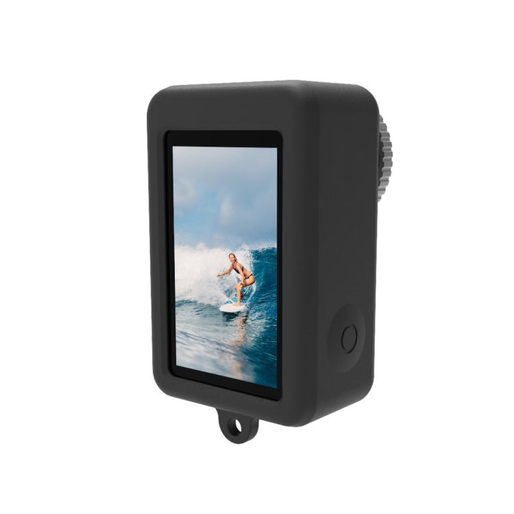 For DJI Osmo Action 4 / 3 PULUZ Silicone Protective Case with Lens Cap, For DJI Osmo Action 4 / 3