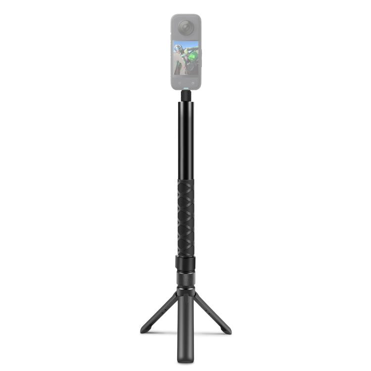 Für Insta360 X3 PULUZ drehbarer Handgriff Desktop-Stativ 110cm Selfie-Stick Einbeinstativ, Desktop-Stativ 110cm Selfie-Stick