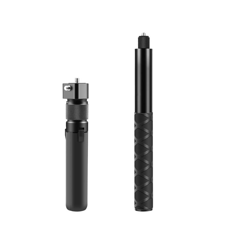 Für Insta360 X3 PULUZ drehbarer Handgriff Desktop-Stativ 110cm Selfie-Stick Einbeinstativ, Desktop-Stativ 110cm Selfie-Stick