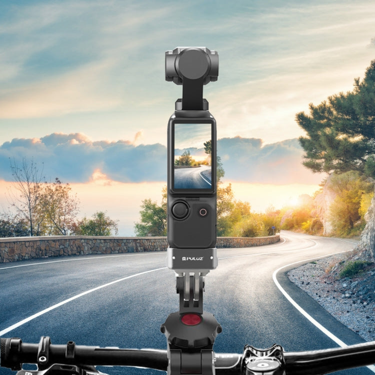 Für DJI OSMO Pocket 3 PULUZ USB-C / Typ-C Dockingstation Desktop-Ladestation Halterung aus Aluminiumlegierung, Desktop-Ladestation
