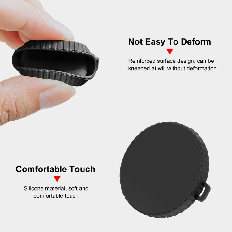 PULUZ Silicone Lens Cap for DJI Osmo Action 5 Pro, 4 & 3