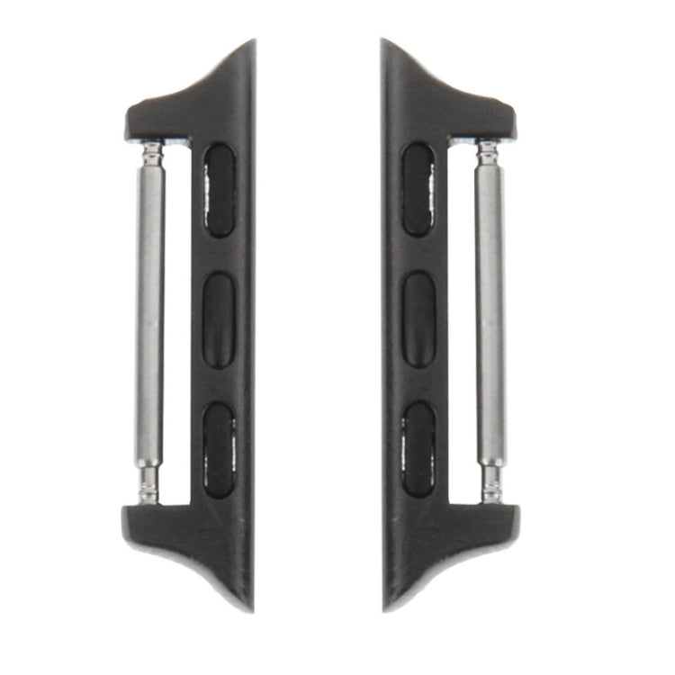 2 PCS for Apple Watch 38mm Metal Strap Connector Metal Buckle