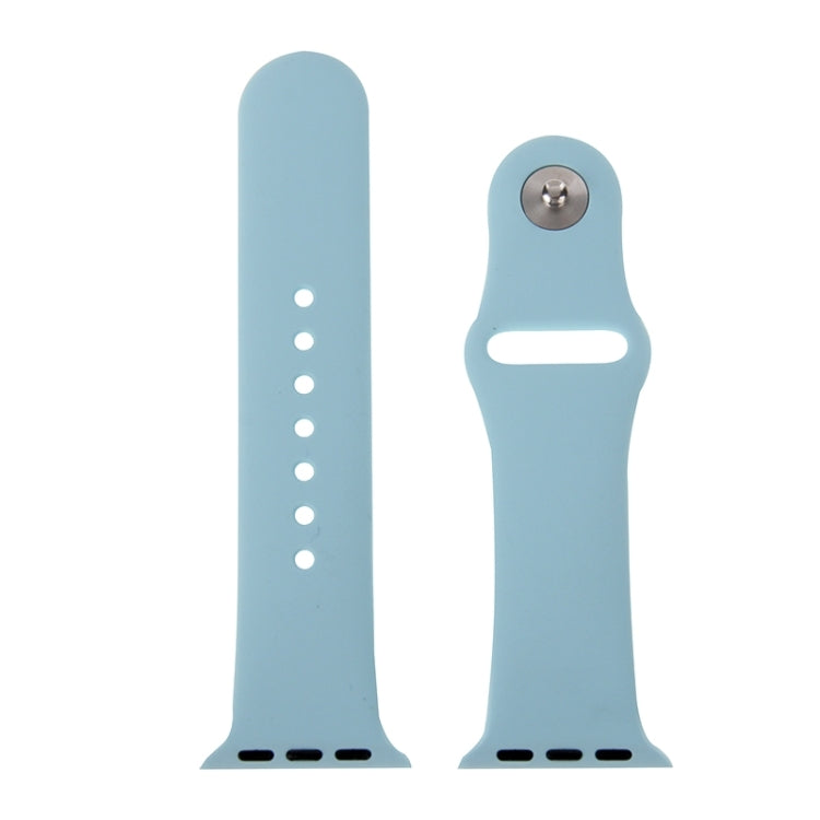For Apple Watch Sport 38mm High-performance Rubber Sport Watch Band with Pin-and-tuck Closure