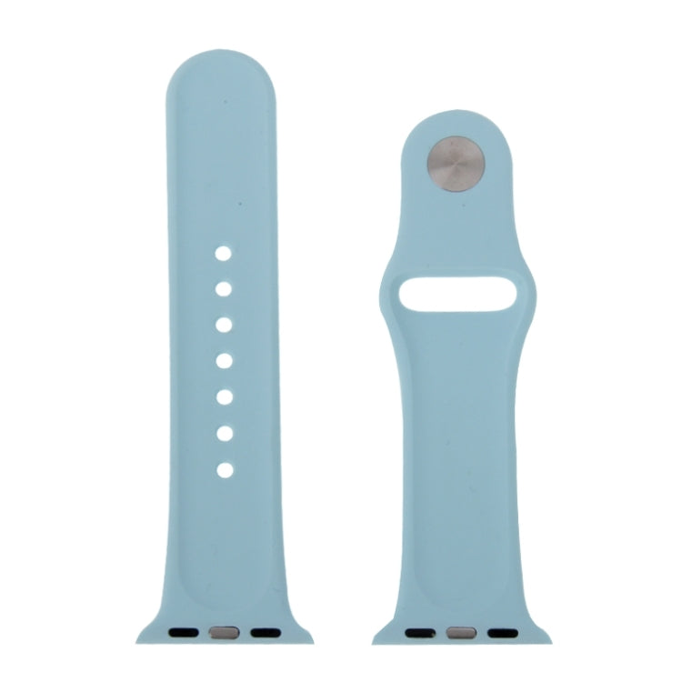 For Apple Watch Sport 38mm High-performance Rubber Sport Watch Band with Pin-and-tuck Closure