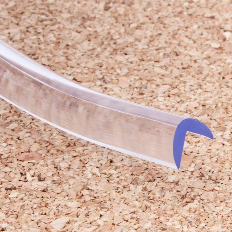 Kantenschutz für Babys, weiches Kantenpolster für Tische und Schreibtische, Länge: 1 m, 100 cm (transparent)