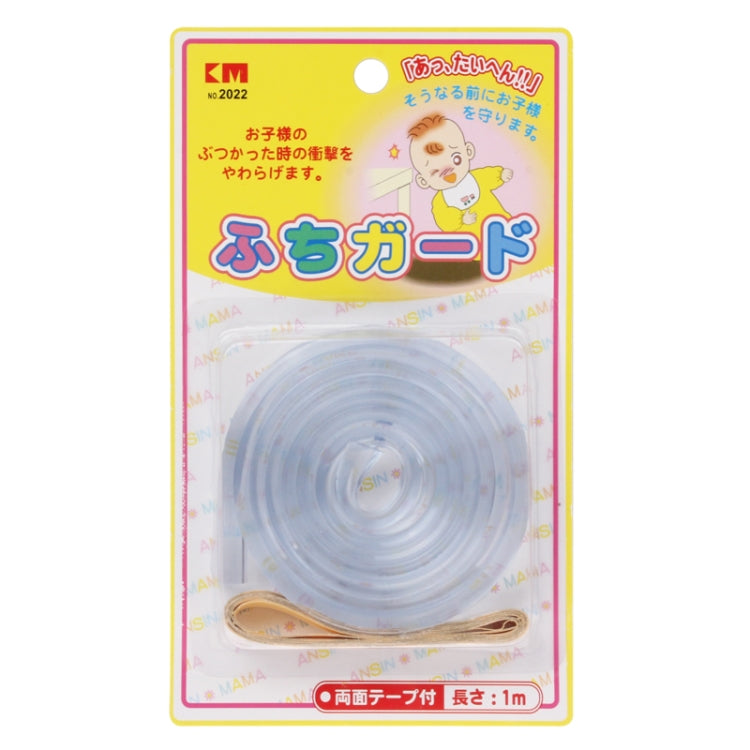 Kantenschutz für Babys, weiches Kantenpolster für Tische und Schreibtische, Länge: 1 m, 100 cm (transparent)