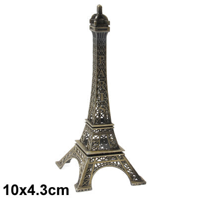 Eiffelturm-Modell aus Paris, Einrichtungsgegenstand, Fotorequisite, kreatives Haushaltsgeschenk (Größe: 10 x 4,3 cm), Größe: 10 x 4,3 cm