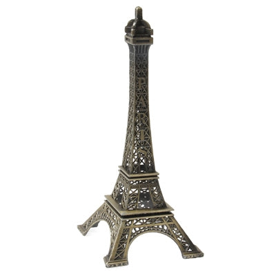 Eiffelturm-Modell aus Paris, Einrichtungsgegenstand, Fotorequisite, kreatives Haushaltsgeschenk (Größe: 10 x 4,3 cm), Größe: 10 x 4,3 cm