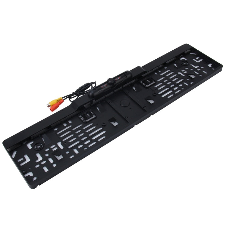European Car License Plate Frame Rear View Camera, Size: 52.8cm x 12.6cm, European Car Camera