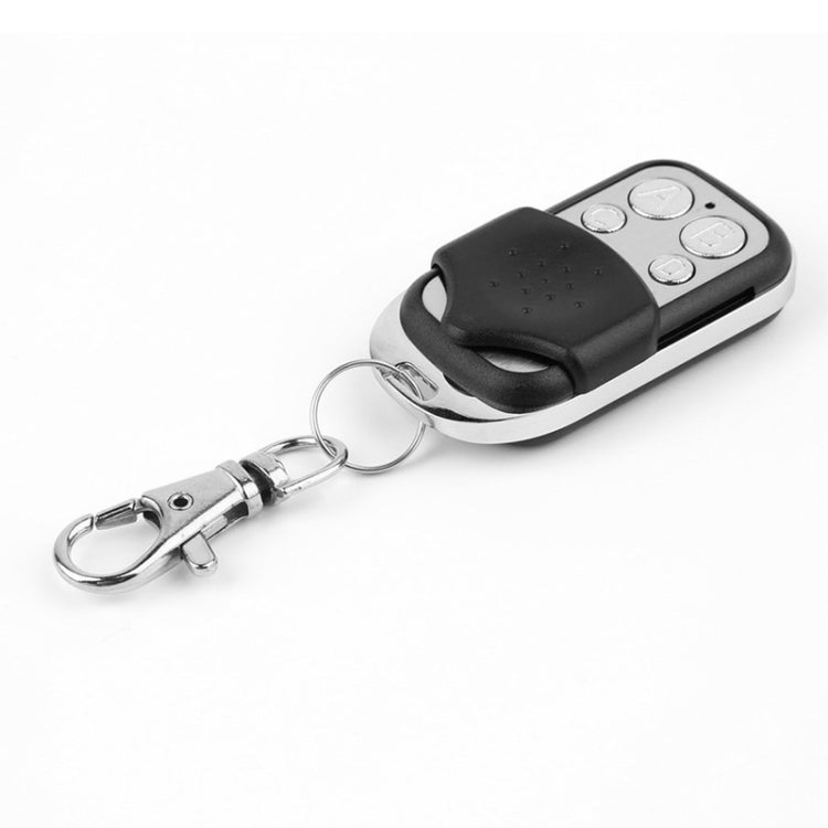 315MHz Metal Wireless Learning Code 4 Keys Remote Control (Black + Silver), 315MHz