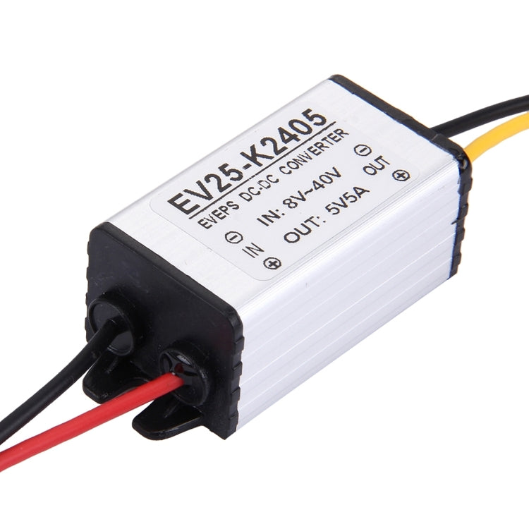 DC 8-40V to 5V Car Power Step Down Transformer, Rated Output Current: 5A, Car Power Step Down Transformer