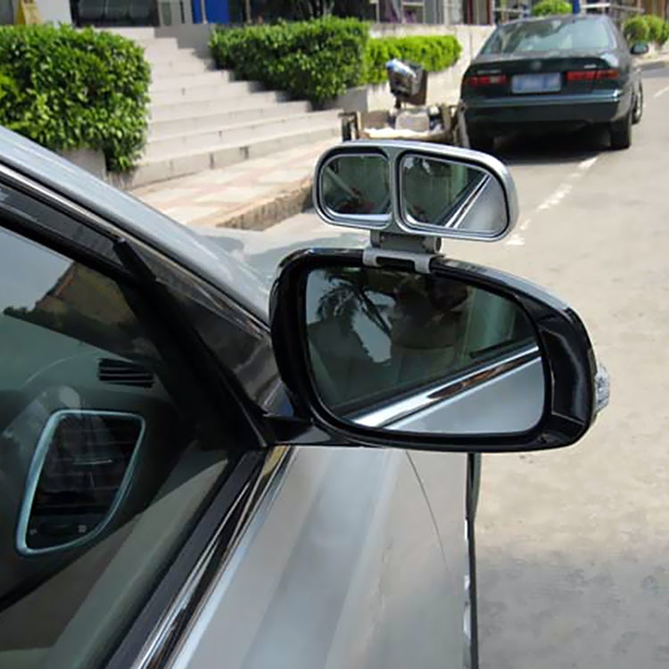 Right Side Rear View Blind Spot Mirror Universal adjustable Wide Angle Auxiliary Mirror, 3R-028R(Black), 3R-028R