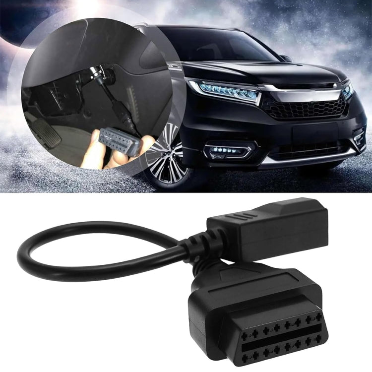 3 Pin to 16 Pin OBD Diagnostic Cable for Honda, 3 Pin to 16 Pin