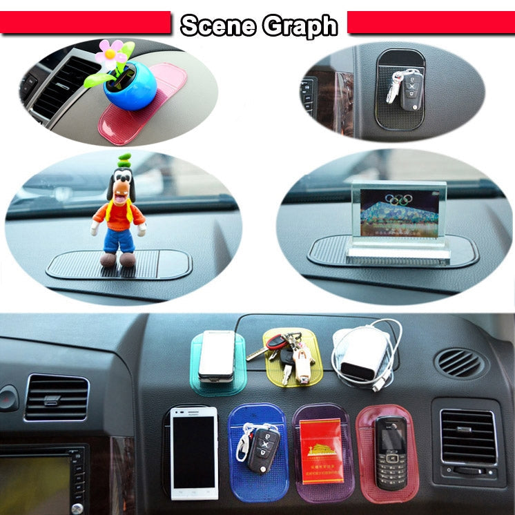 10 PCS Car Anti-Slip Mat Super Sticky Pad for Phone / GPS/ MP4/ MP3