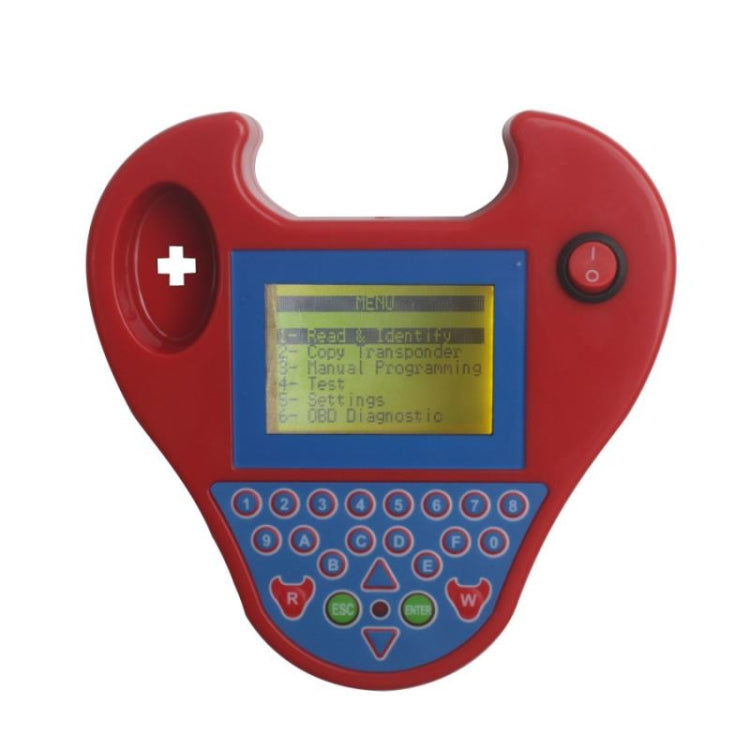 Mini Type Smart Zed Bull Key Transponder Programmer, Key Transponder(Red)