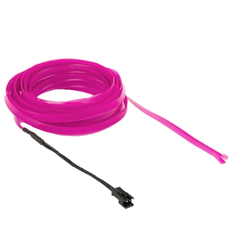 Waterproof Flat Flexible Car Strip Light with Driver for Car Decoration, Length: 5m, 5M