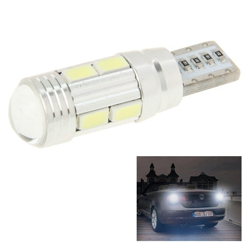 T10 4W Weiß 200LM 10 LED SMD 5730 Rückfahrlicht Blinkerlampe für Fahrzeuge, DC 12V, T10