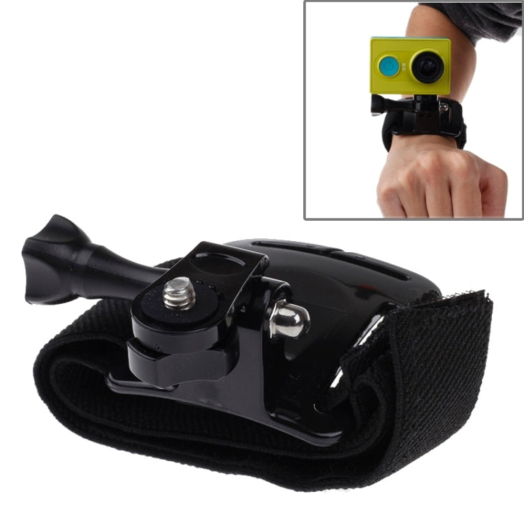 GP110 Armgurt / Handgelenkschlaufe + Verbindungsstückhalterung für GoPro, Insta360, DJI und andere Action-Kameras, GP110