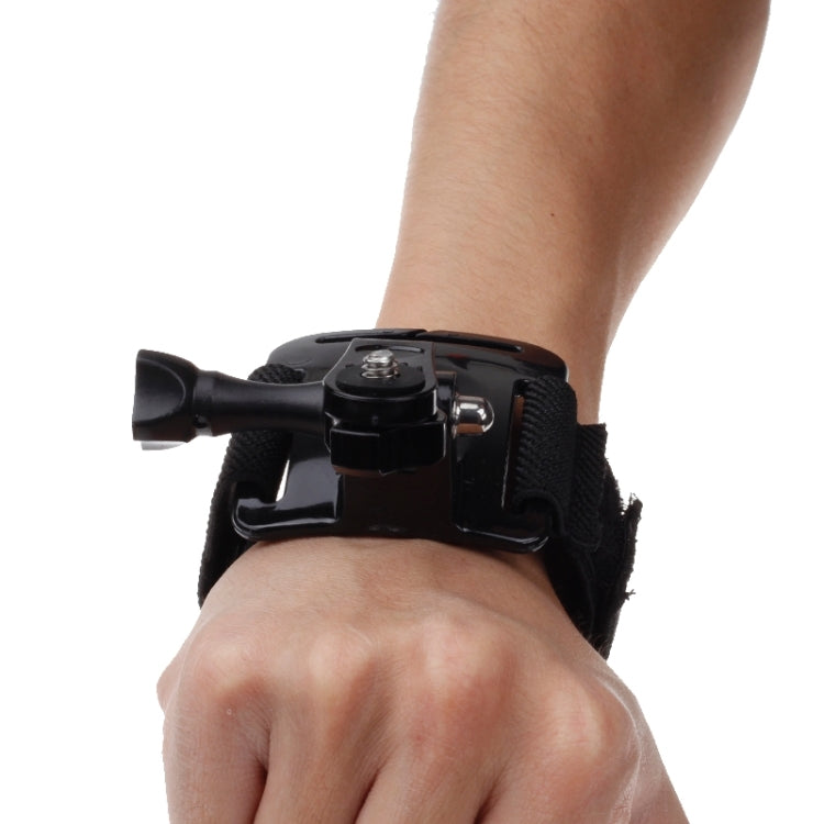 GP110 Armgurt / Handgelenkschlaufe + Verbindungsstückhalterung für GoPro, Insta360, DJI und andere Action-Kameras, GP110