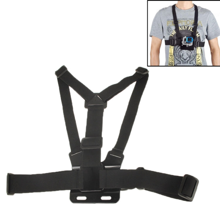 Extremsport-Brustgurt, elastischer Schultergurt-Halter für GoPro, Insta360, DJI und andere Action-Kameras, Brustgurt