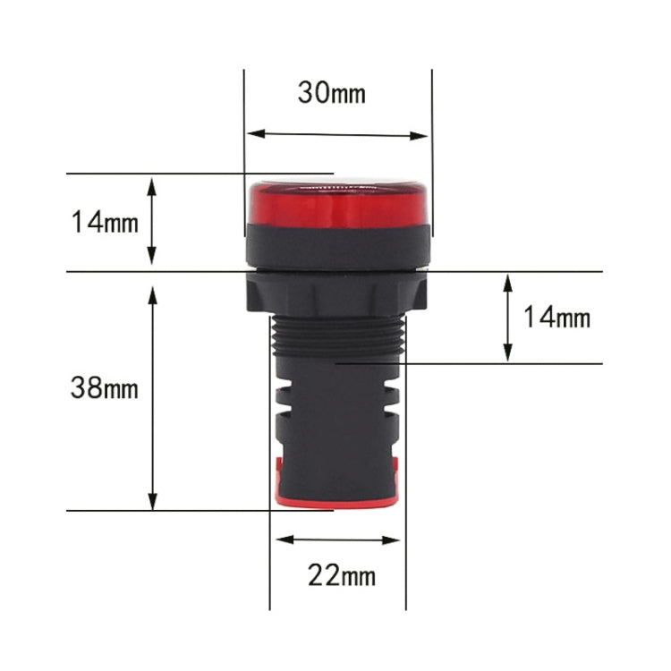 AD16-22D / S 22mm LED Signal Indicator Light Lamp