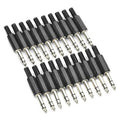 6.5mm Audio Jack Plug Adapter Connector (20 Pcs in One Package, the Price is for 20 Pcs), 6.5mm Audio