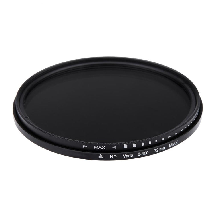 72mm ND Fader Neutral Density Adjustable Variable Filter ND 2 to ND 400 Filter