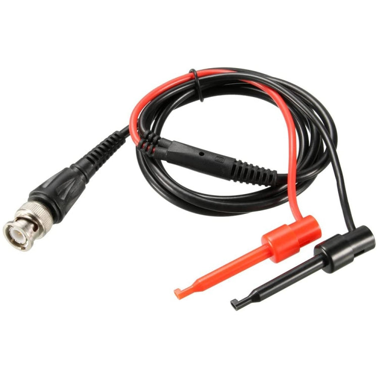 1 Pair 56mm Black and Red Hook Type Test Probe Clip (Large Size)