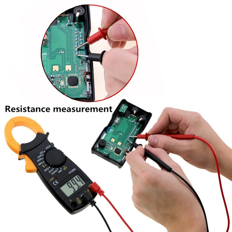 3 1/2 Digital Clamp Meter, Max Reading of 1999, DT3266L