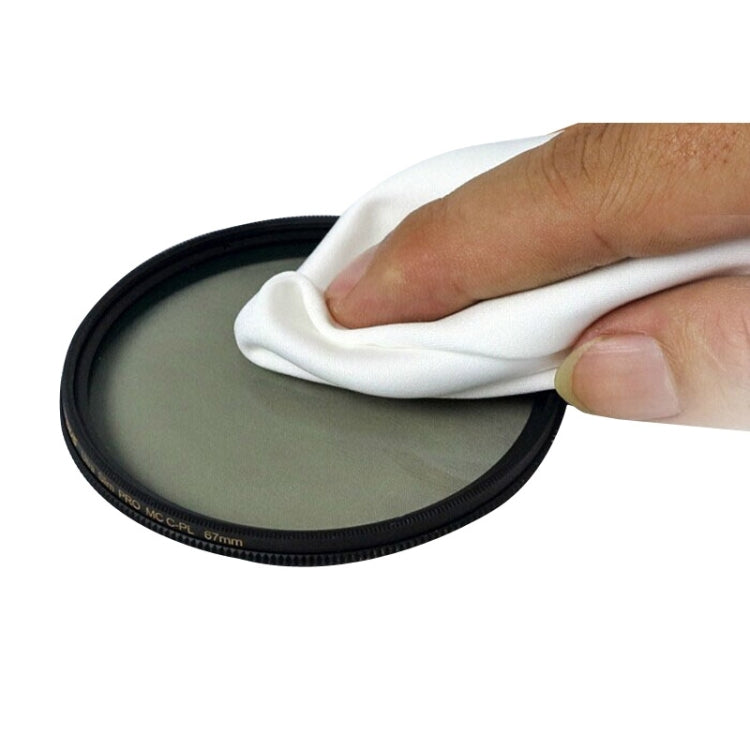 100 PCS 9.8 x 9.8cm Specialized LCD Screen Lens Glasses Cleaning Cloth for Camera / Mobile Phone